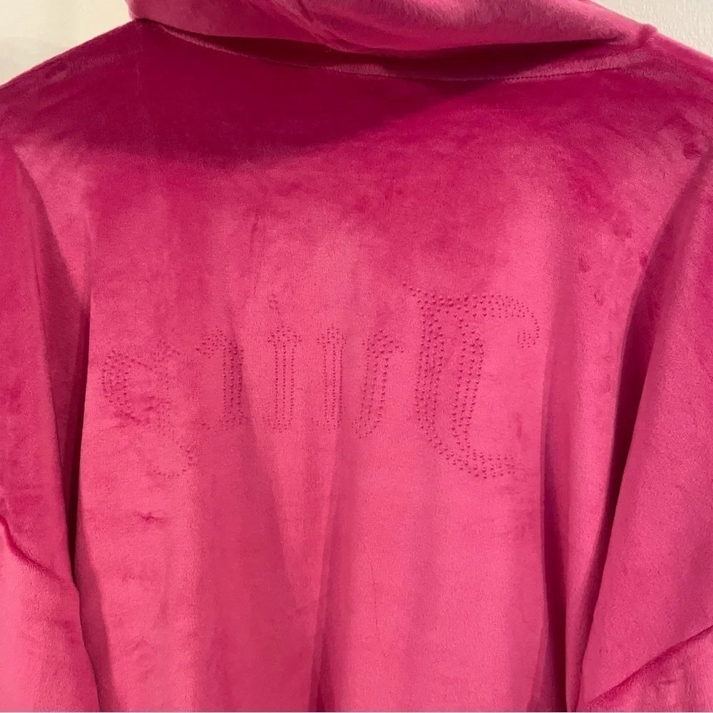 Juicy Couture cropped longe‎ sleeve hoodie size XL - Picture 7 of 7